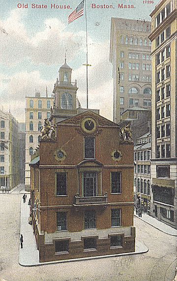#003 old state house, east (state st) side