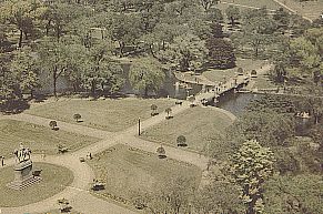 #001 public garden, bird's eye view