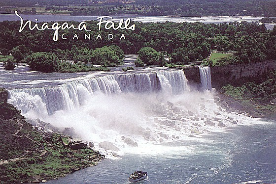 #002  circus world card of niagara falls usa