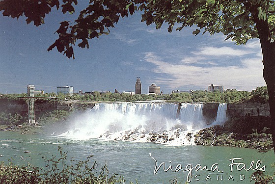 #002 circus world card of niagara falls usa