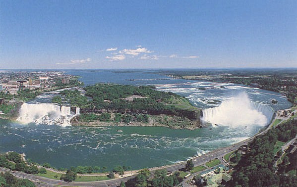 #003 aerial view of both falls