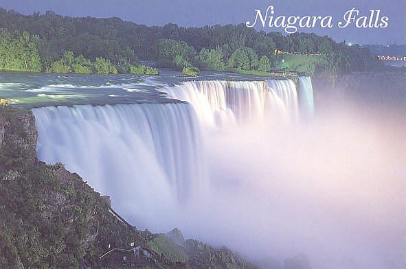 #14: american falls at dusk