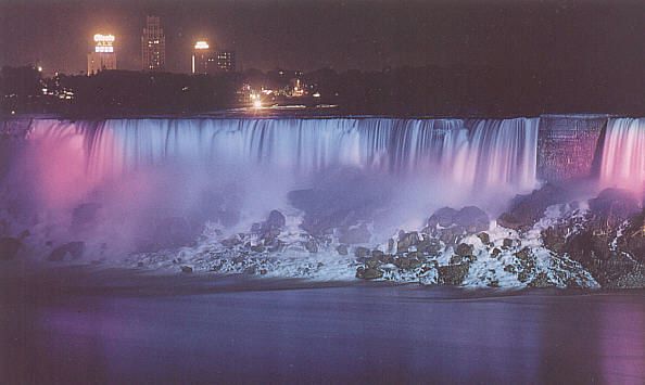 #17: american falls at night