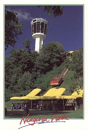 #002 incline railway, red awnings