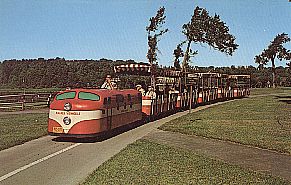 #005 goat island locomotive tram