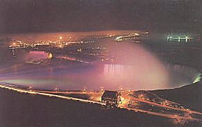 #12: niagara falls at night