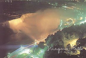 #20: horseshoe falls at night