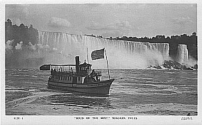 #001 an early maid of the mist steamer, coming...