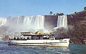 #006 1955 version of maid of the mist, hull repainted to white