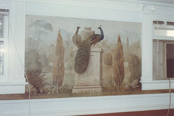 #5: east wall - the peacocks