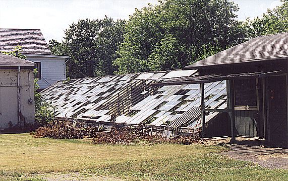 #044 greenhouse building still standing in 1998