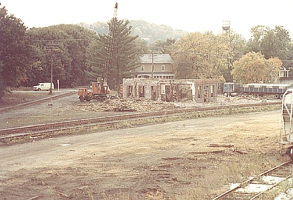 #028 washington nj railroad station demolition