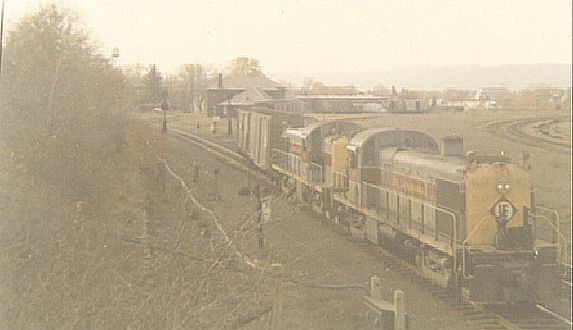 #006 a pair of diesels, circa mid-1960's