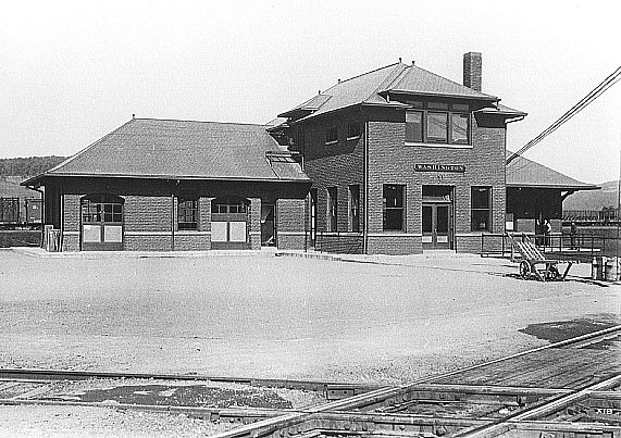 #006 railroad station, circa 1907