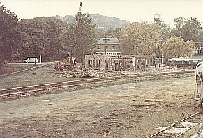 #028 washington nj railroad station demolition