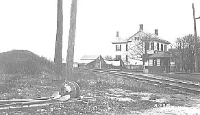 #012 original washington house, background; hampton branch, foreground