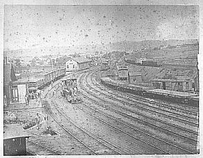 #002 railroad yard, circa 1870