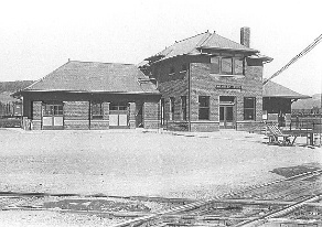 #007 railroad station, circa 1907