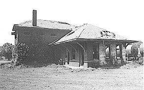 #017 railroad station, early 1982