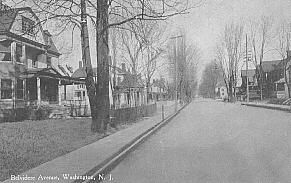 #7: belvidere ave, looking north