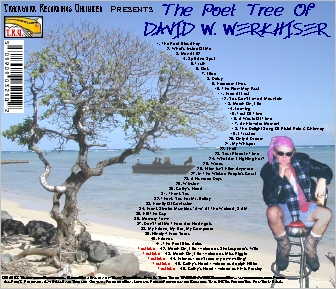 the poetry of david w werkhiser, back