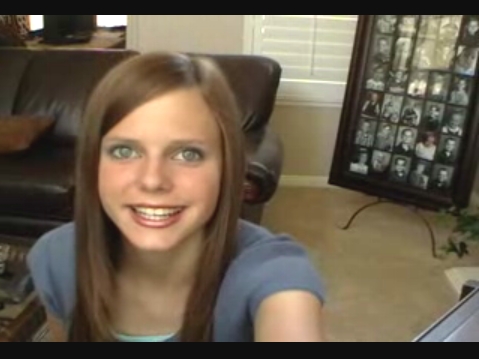 tiffany alvord in her jul 30, 2008 video, performing her original song ~So Far Away~
