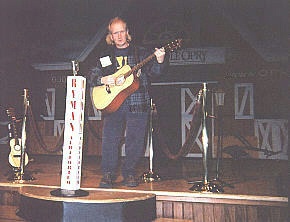 davey wow at the ryman auditorium (grand ole opry) in nashville tn
